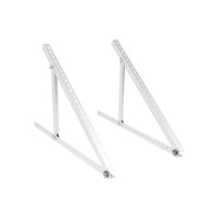 Set suporti tip triunghi pentru prindere panouri solare fotovoltaice 300W cu unghi reglabil, Cod: BK88721,Brand: BRECKNER GERMANY - 5