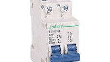 Siguranta automata tip intreruptor 2P, 20A, 500V, EBS1Z-63, Ebasee