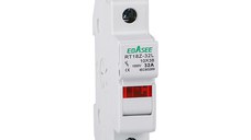 Soclu sigurante fuzibile, 1P, 16A, DC1000V, cu indicator LED, Ebasee