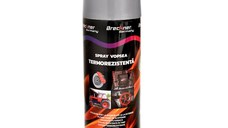 Spray vopsea acrilic termorezistent la 400 grade argintiu 450ml ,Cod: BK83118, Brand: BRECKNER GERMANY
