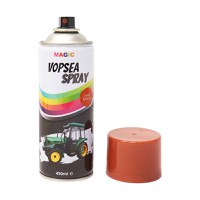 Spray vopsea auto brun tip Fiat U-445 profesionala cu uscare rapida 450ml, Cod: BK833120,Brand: MAGIC - 2
