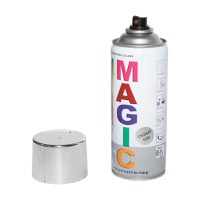 Spray vopsea Magic cromat metalizat 029 450 ml, Cod: FOX029, Brand: MAGIC - 3