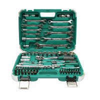 Trusa chei tubulare 4-32mm si chei fixe combinate 8-22mm, biti, hex, torx, antrenor cu clichet 82 piese , Cod: BK80655, Brand: BRECKNER GERMANY - 1