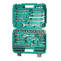 Trusa chei tubulare 4-32mm si chei fixe combinate 8-22mm, biti, hex, torx, antrenor cu clichet 82 piese , Cod: BK80655, Brand: BRECKNER GERMANY - 2