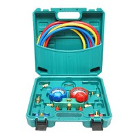 Trusa verificare si incarcare instalatii aer conditionat auto, freon R22, R32, R134a, R410a, Cod: DISMW35, Brand: AUTOSPEED - 1