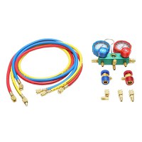 Trusa verificare si incarcare instalatii aer conditionat auto, freon R22, R32, R134a, R410a, Cod: DISMW35, Brand: AUTOSPEED - 4