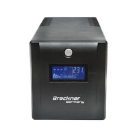UPS 1000VA/600W cu baterii 2x7Ah si 4 prize shuko, LCD, USB, AVR, Cod: BK69765, Brand: BRECKNER GERMANY - 1