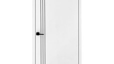 Usa interior, KD 18, lemn & mdf, 80x200cm, alb mat, reversibila, KDoors