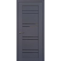 Usa interior, KD 3, lemn & mdf, 60x200cm, antracit mat, reversibila, KDoors - 1