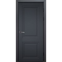 Usa interior, Lazio B, lemn & mdf, 80x200cm, antracit mat, reversibila, Doors - 1