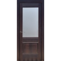 Usa interior, Lorrene G, lemn & mdf, 60x200cm, maro, Stejar bordeaux, reversibila, Doors - 1
