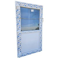 Usa, PVC & termopan, 100x180cm, alba, stanga, Klass, 7cm, 6 camere - 1