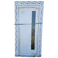 Usa, PVC & termopan, 100x200cm, alba, stanga, Klass, 6cm, 4 camere, panel decorativ - 1