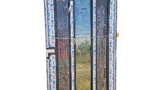 Usa, PVC & termopan, 100x200cm, antracit, stanga, Klass, 7cm, 6 camere