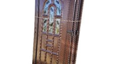 Usa, PVC & termopan, 100x200cm, mahon, dreapta, Kirchberger, 7cm, 6 camere, panel decorativ