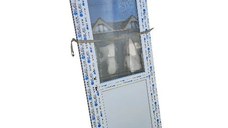 Usa, PVC & termopan, 80x200cm, alba, dreapta, Klass, 6cm, 4 camere