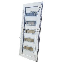 Usa, PVC & termopan, 80x210cm, alba, dreapta, Kirchberger, 7cm, 6 camere, panel decorativ - 1