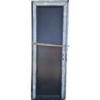 Usa, PVC & termopan, 80x220cm, antracit, stanga, Kirchberger, 6cm, 4 camere, full panel - 1