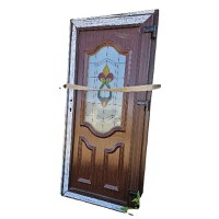 Usa, PVC & termopan, 90x190cm, mahon, dreapta, Kirchberger, 7cm, 6 camere, panel decorativ - 1