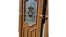 Usa, PVC & termopan, 90x190cm, maro, stejar auriu, dreapta, Kirchberger, 7cm, 6 camere, panel decorativ