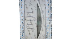 Usa, PVC & termopan, 90x200cm, alba, dreapta, Klass, 7cm, 6 camere, cu panel decorativ