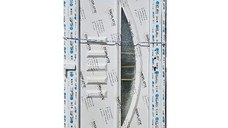Usa, PVC & termopan, 90x200cm, alba, stanga, Klass, 7cm, 6 camere, cu panel decorativ