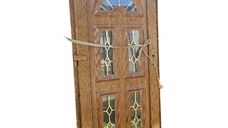 Usa, PVC & termopan, 90x200cm, maro, stejar auriu, stanga, Kirchberger, 7cm, 6 camere, panel decorativ
