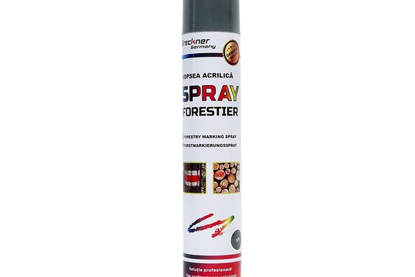 Vopsea spray marcaj forestier gri 750ml, Cod: BK1S121, Brand: BRECKNER GERMANY