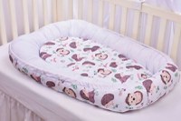 Babynest bumbac cu salteluta suplimentara inclusa Paturica Fermecata, Diverse modele - 1