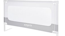 Bariera protectie pat copii, Empria, inaltime ajustabila, 138 cm