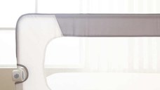 Bariera protectie pat copii, rabatabila, H 70 - 83 cm, 200 cm , Alb Gri