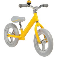 Bicicleta fara pedale Nils, Skiddou, Galben - 1