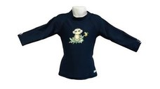Bluza Copii Maneca Lunga, Anti-Iritatii, Protectie Soare UPF50+, Navy Jungle, Marimea 2