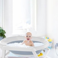 Cadita pliabila BabyJem, Bleu - 1