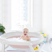 Cadita pliabila BabyJem, Roz - 1