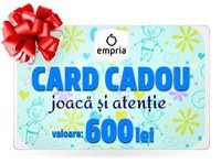 Card Cadou Joaca si Atentie, Empria, 600 lei - 1
