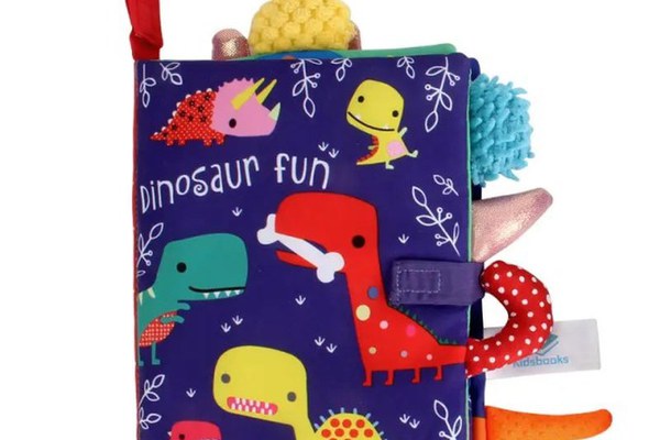Cartea Senzoriala Empria pentru Bebelusi - O Calatorie Colorata in Lumea Descoperirilor, Dino