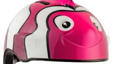 Casca bicicleta copii, dimensiune reglabila 49-55 cm, 2-7 ani, Clown Fish Roz