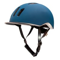 Casca sport de protectie pentru ciclism, curele reflectorizante si lumina LED, dimensiune reglabila 53-59 cm, model Metro, Diverse culori - 1
