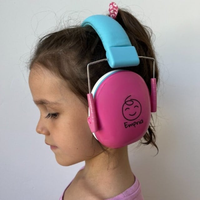 Casti antifonice pentru copii, dimensiune ajustabila, Empria, Diverse culori - 1