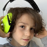 Casti antifonice pentru copii Vivid Slim, model ajustabil, Empria, Diverse culori - 1