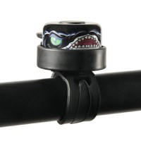 Claxon pentru bicicleta copii, prindere ghidon, Dragon Negru - 1