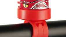Claxon pentru bicicleta copii, prindere ghidon, Dragon Rosu