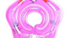 Colac de gat pentru bebelusi Drool, Roz