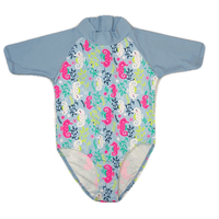 Costume de Baie Inot pentru bebelusi si copii, Protectie Soare UPF50+, Sea Horse, Diverse marimi - 1
