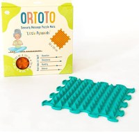 Covoras ortopedic pentru masaj, 1 piesa, model Little Pyramids, Diverse culori - 1