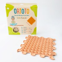 Covoras ortopedic pentru masaj, 1 piesa, model Little Pyramids, Diverse culori - 1