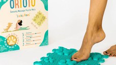Covoras ortopedic pentru masaj, 1 piesa, model Lucky Paws, Diverse culori