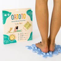 Covoras ortopedic pentru masaj, 1 piesa, model Lucky Paws, Diverse culori - 1