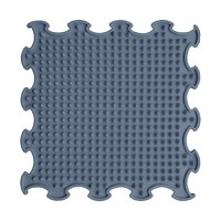 Covoras ortopedic pentru masaj, 1 piesa, textura moale, model Spikes, Gri - 1